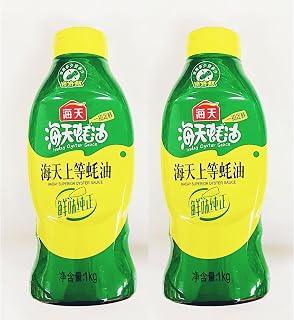 Oyster Sauce,Haday Superior Oyster Sauce,1kg, Pack of 2 海天上等蚝油