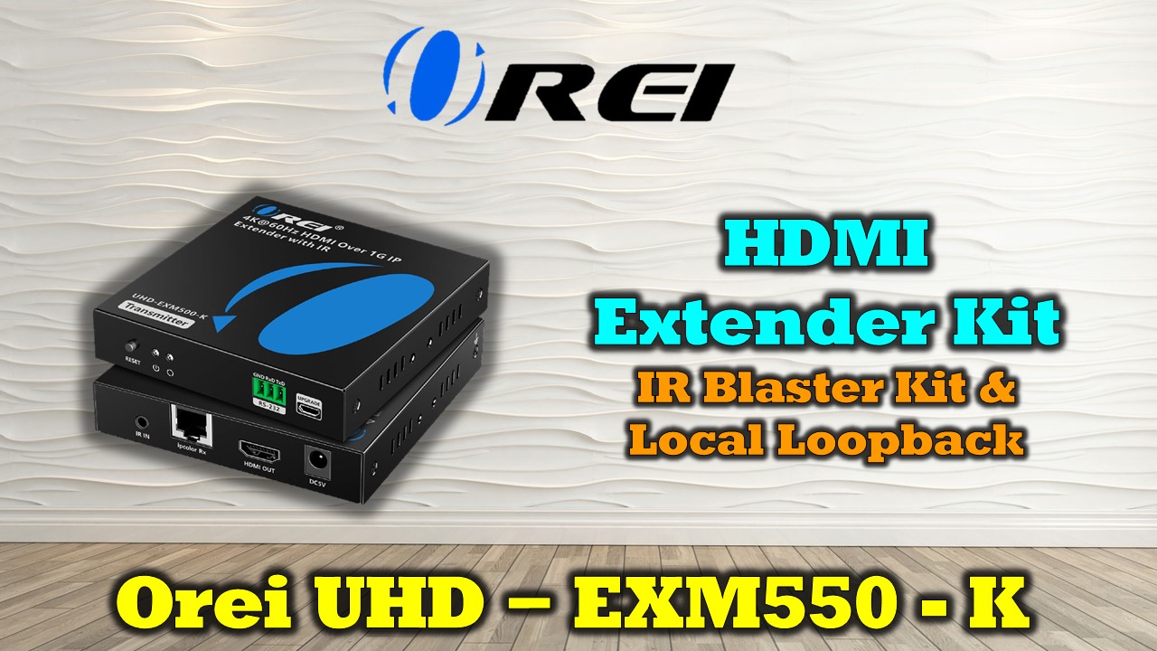 Amazon.com: OREI 4K HDMI Extender Over IP CAT6 4K@60Hz One to Many