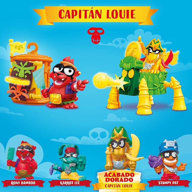 Foto 3 de 8 de PIRATIX Adventure World Serie Crazy Jungle, Captain Pack Louie