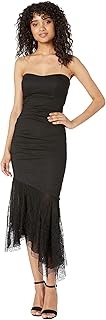 Nicole Miller Strapless Dress Black 8 - Buy now