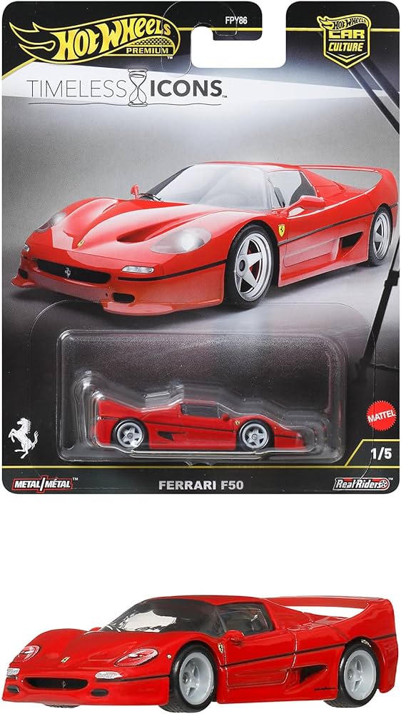 Amazon.co.jp: Hot Wheels Car Culture Timeless Icons Ferrari F50