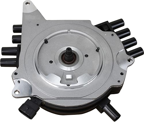Miniatura 4 de Nuevo distribuidor de encendido electrónico Optispark sin ventilación compatible con Chevy Chevrolet Pontiac 5.7L LT1 V8 OEM 1992-1994 compatible