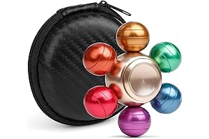 Shimmering Rainbow Metal Fidget Spinner: A Celestial Orb for Stress Relief and Enhanced Focus