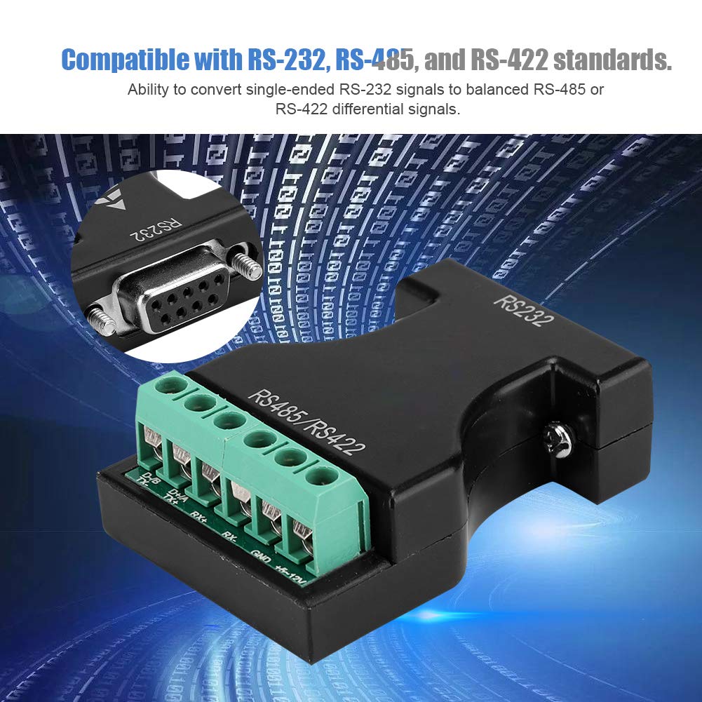 Adapter Konwertera RS485 convertir rs232 a rs485 Konwerter RS232 na RS485, Adapter Szeregowy RS422, Kaskadowy Konwerter dla Urz?dze¨½ od 16 do 32 conversor 232 485 Przejściówki portu szeregowego