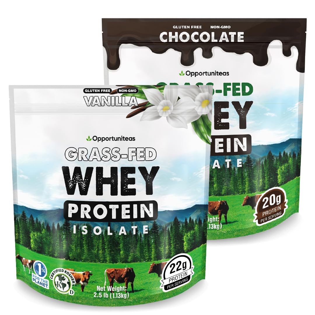 Unflavored Grass Fed Whey Isolate Protein Powder, 1 lb — Amazon image 14