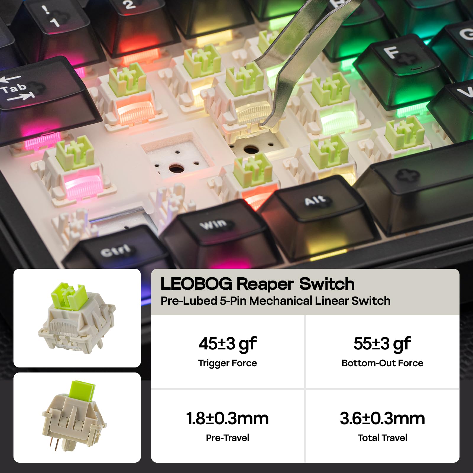 EPOMAKER Aula F99 MAX Teclado Mecánico Inalámbrico, Pantalla&Perilla, 8000mAh, Teclado Cremoso de 2.4Ghz/BT, Switch Prelubricado, Intercambiable en Caliente, RGB, Software Personalizable (Negro Mate)