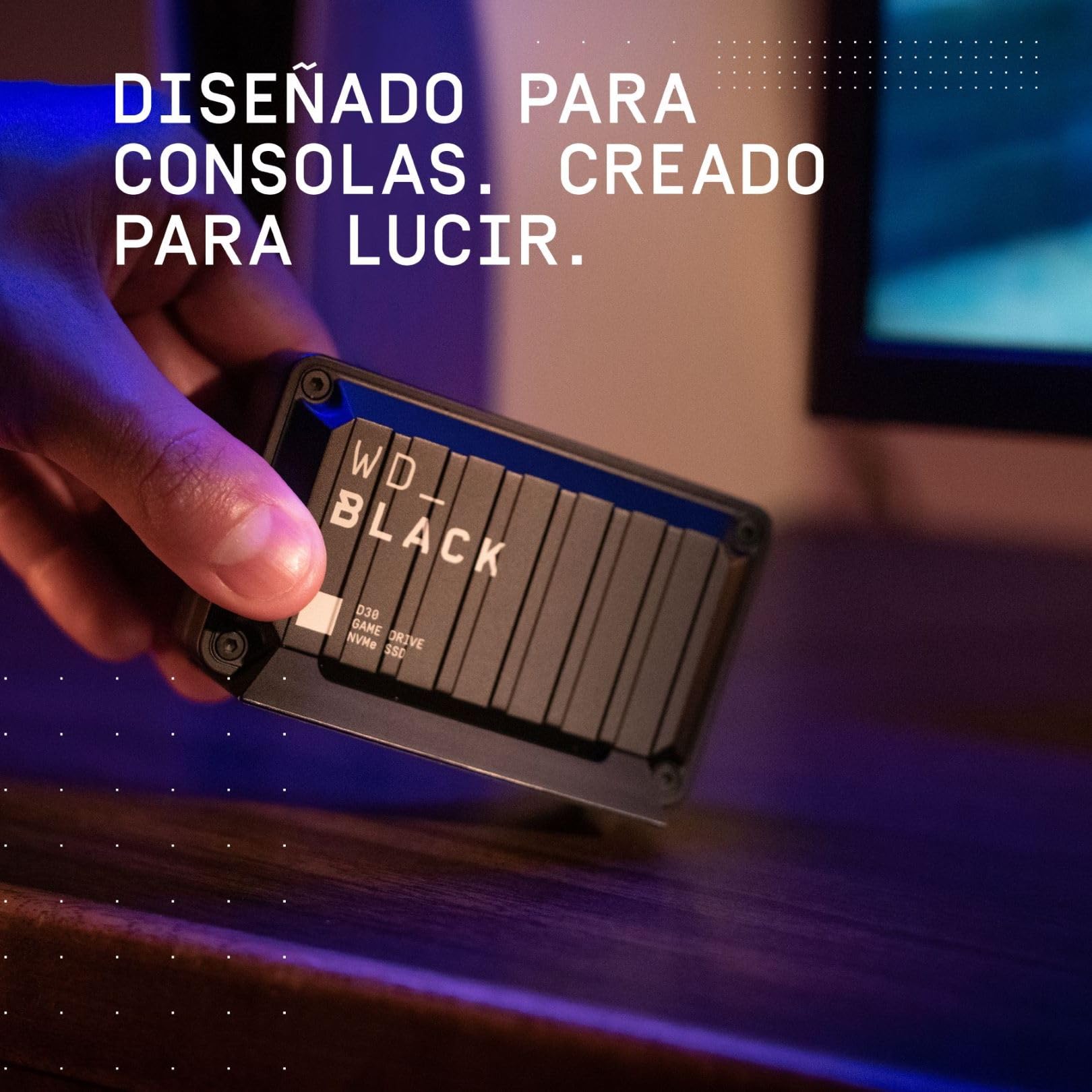 WD BLACK D30 de 1 TB Game Drive SSD: velocidades aceleradas de
