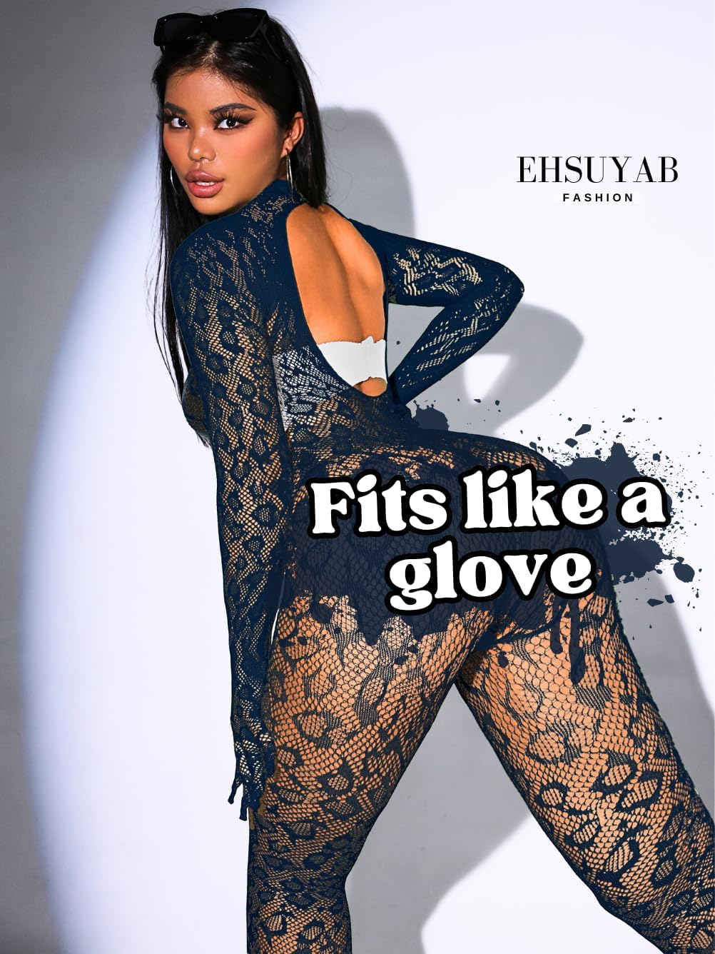 Sexy Lace Leopard Jumpsuit For Women, Fishnet Jamaica Ubuy