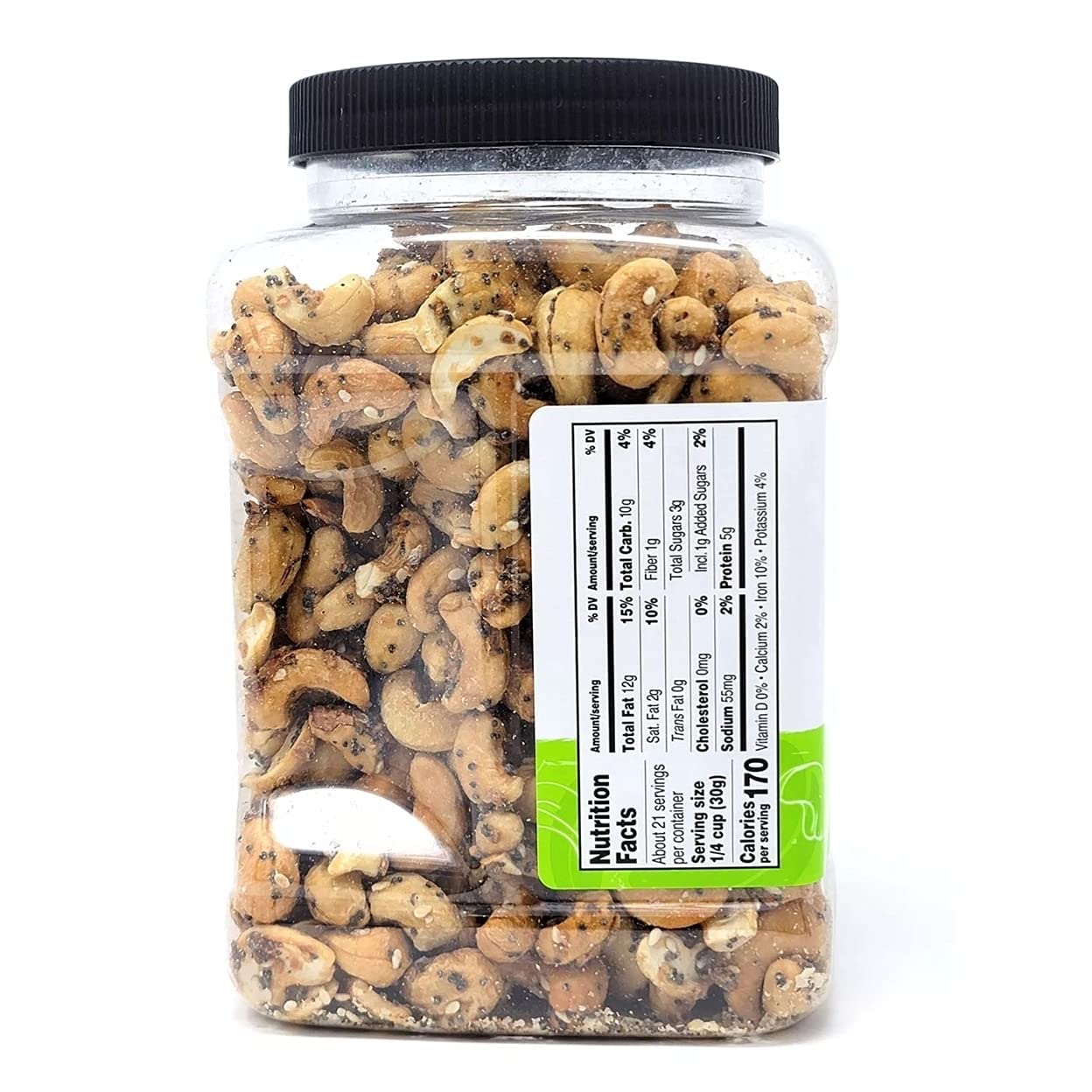 Member's Mark Everything Seasoned Cashews, 22 Oz : Grocery & Gourmet Food