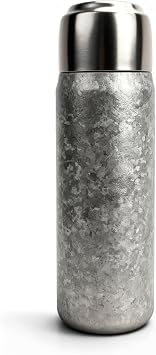 Titanium Travel Coffee Mug, 17oz Insulated Titanium water bottle, Double-Wall Vacuum Leak Proof Travel Mug for Coffee, Tea, Camping & Hikingtitanium double wall bottle