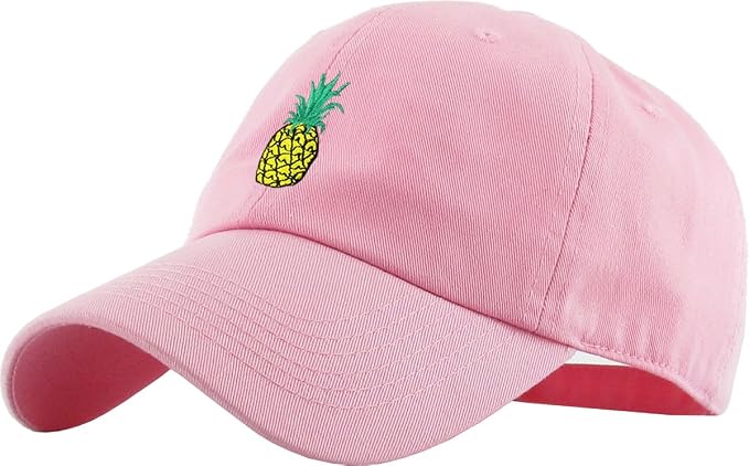 KBETHOS KBSV-021 PNK Cappello da baseball cappello papà ananas stile polo  regolabile : Amazon.it: Abbigliamento
