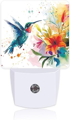 Miniatura 9 de Luz nocturna de paisaje de montaña, luces nocturnas modernas enchufables a la pared, sensor de atardecer a amanecer, luz nocturna para niños, baño,