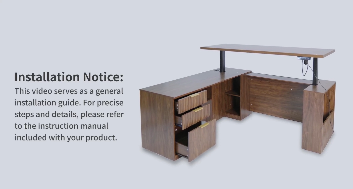 Amazon.com: Perledesign 63 Inches L Shaped Standing Desk