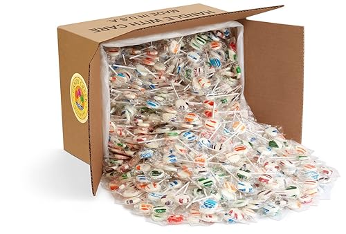 Candy Creek - Paletas Fruit Zanys, 6 increíbles sabores de frutas, 880 sin nueces