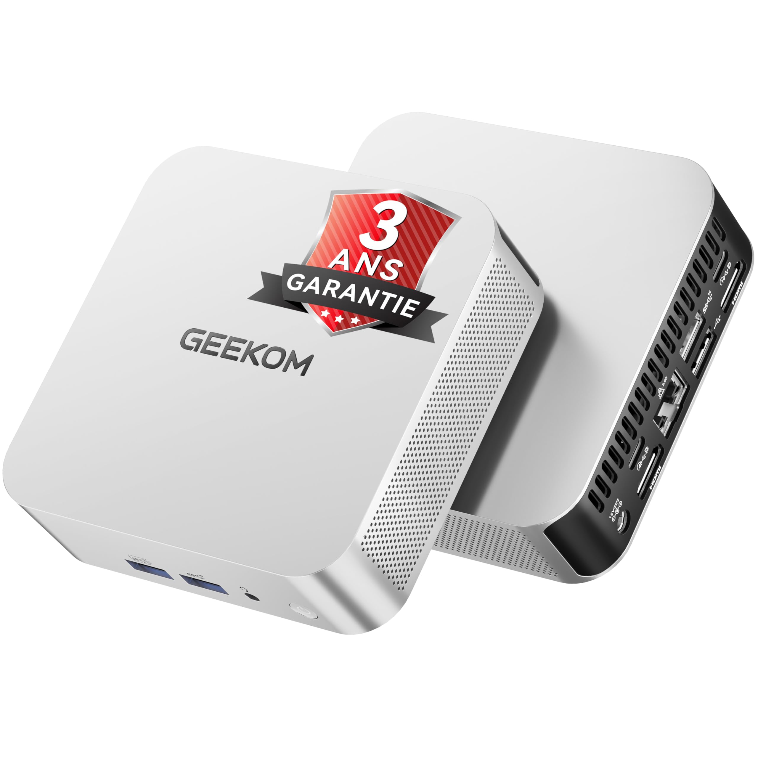 GEEKOM A6 Business Mini PC Ryzen 7 6800H, 32Go DDR5 1To SSD (Évolutif)