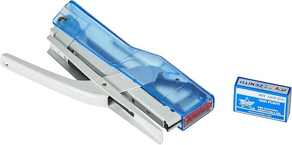 ZENITH 590 Fun Stapler Colour Transparent Blue