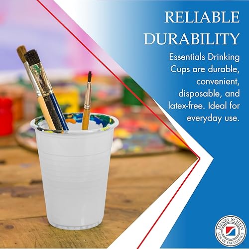 Vista 11 de Essentials Healthcare Products Vasos de plástico para beber – Caja completa de 1000 tazas – Lavanda 5 oz vasos desechables para bebidas frías