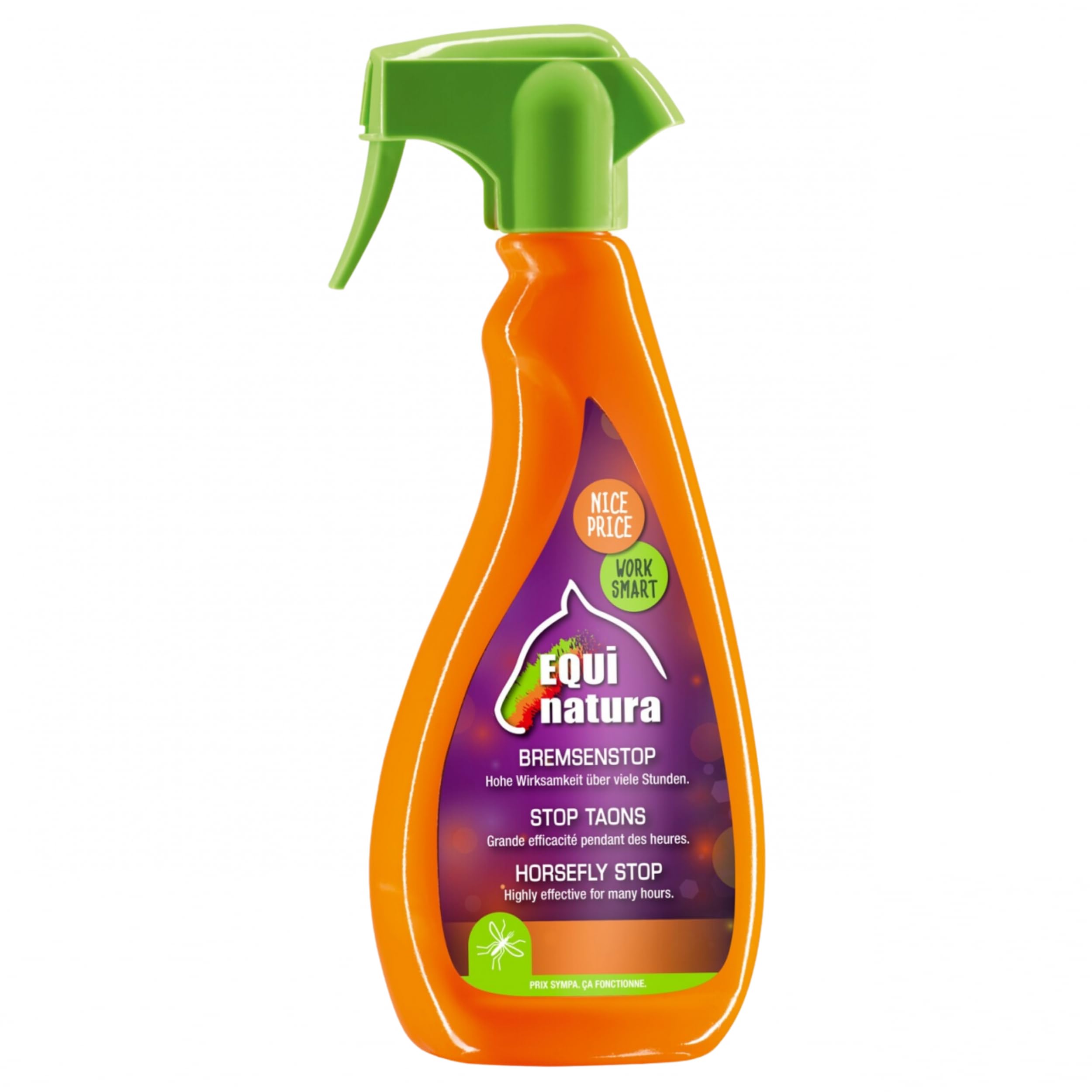 RL24 Equinatura - Bremsenstop | hautverträglicher Insektenschutz | Fliegenschutz gegen Bremsen, Zecken, Stechmücken & Fliegen | Bremsenspray für Pferde | 2 x 500 ml Spray (2er Set)
