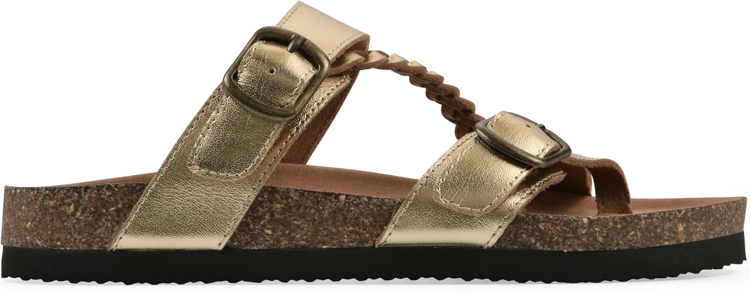 WHITE MOUNTAIN Women's Hammy Braided Signature Comfort-Molded Footbed Sandal - Image 3
