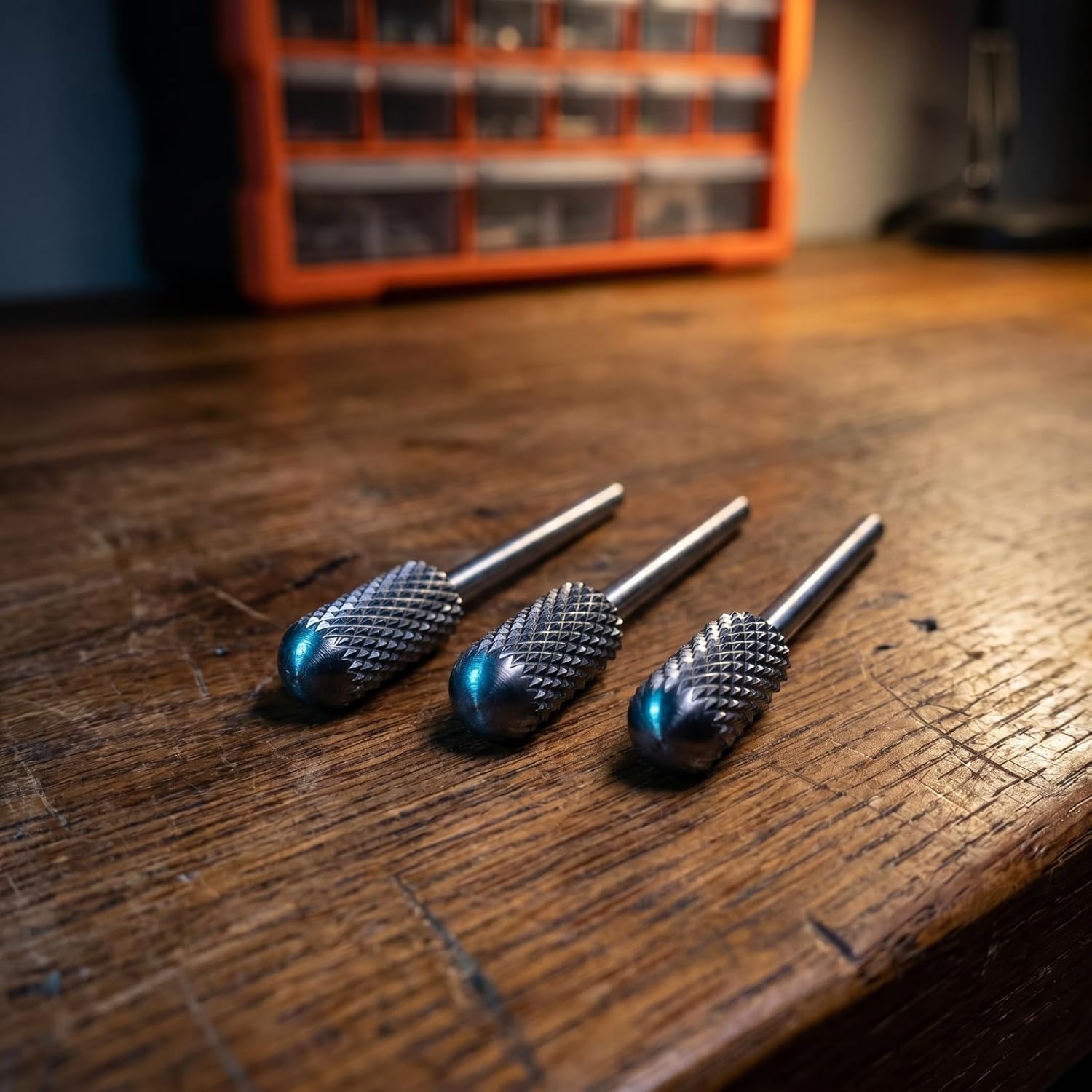 3 Pack Nail Drill Bits, Professional Sanding Bands for Manicure Pedicure Machine, Electric File Replacement Bits for Acrylic Gel Nails