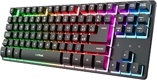 GXTrust Dothix Italienisches Layout (QWERTY) TKL Gaming Tastatur Kabellos
