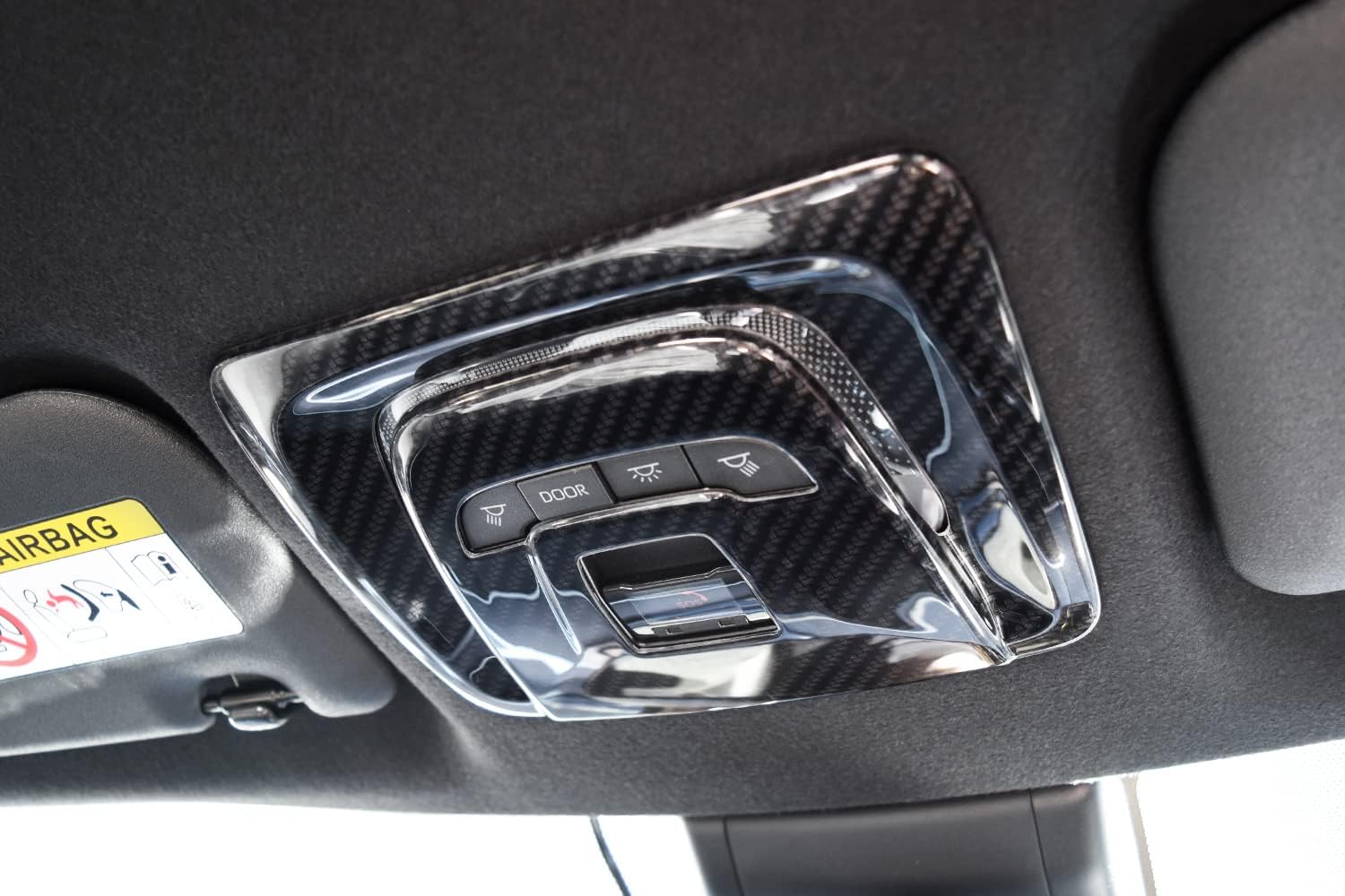 SecondStage トヨタ カローラクロス COROLLA CROSS ルームランプパネル デジタルカーボン調 T652DCB