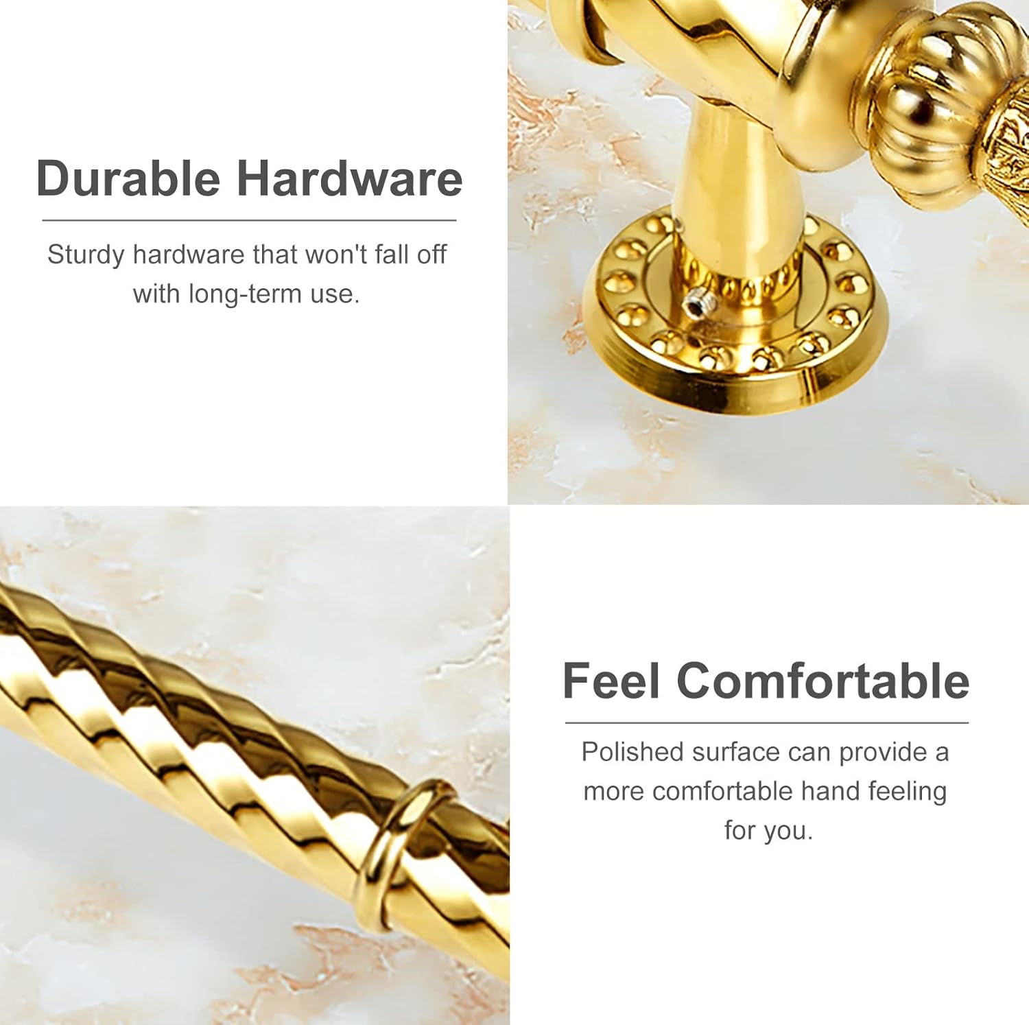 Door Pull Handle Door Handle Push Pulls European Style, Interior/Exterior Gold Door Knob, Hotel Apartment Shop Commercial Doors Grip, 60/80/120 cm Optional (Size : 120cm/47inch)
