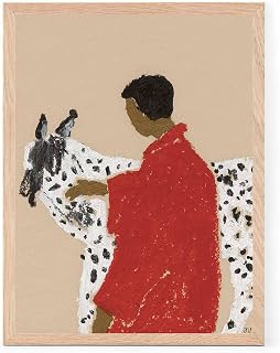 The Poster Club アートポスター 30×40cm Spotted Horse ポスタークラブ 北欧雑貨 デンマーク製
