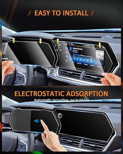 Vista 116 de CDEFG Cristal templado para Chevrolet Silverado/GMC Sierra 2025, pantalla táctil de 13.4 pulgadas, accesorios para Chevy Silverado/Sierra 1500