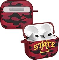 Vista 14 de AFFINITY BANDS Iowa State Cyclones Camo HDX - Funda compatible con Apple AirPods Generaciones 1 y 2