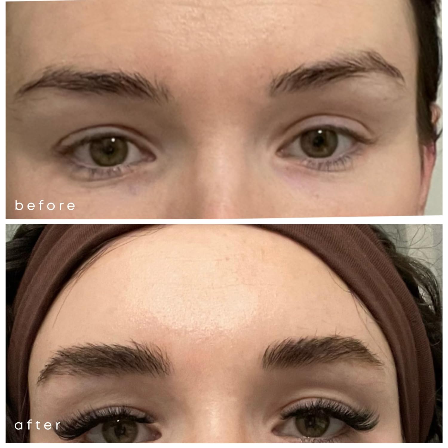 BROW SERUM – Hochwirksames Augenbrauenserum für dichtere, vollere & definierte Brows – Brow Booster gegen Lücken & dünne Brauen – sichtbare Ergebnisse in wenigen Wochen – Made in Germany