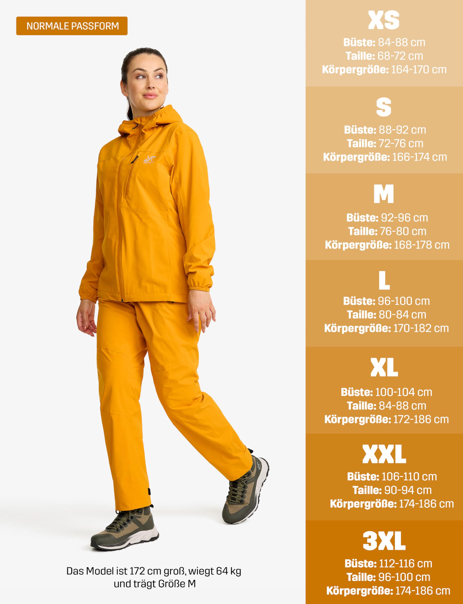 RevolutionRace Vector 2L Jacket für Damen, Wasserichte und Winddichte Regenjacke für Wandern