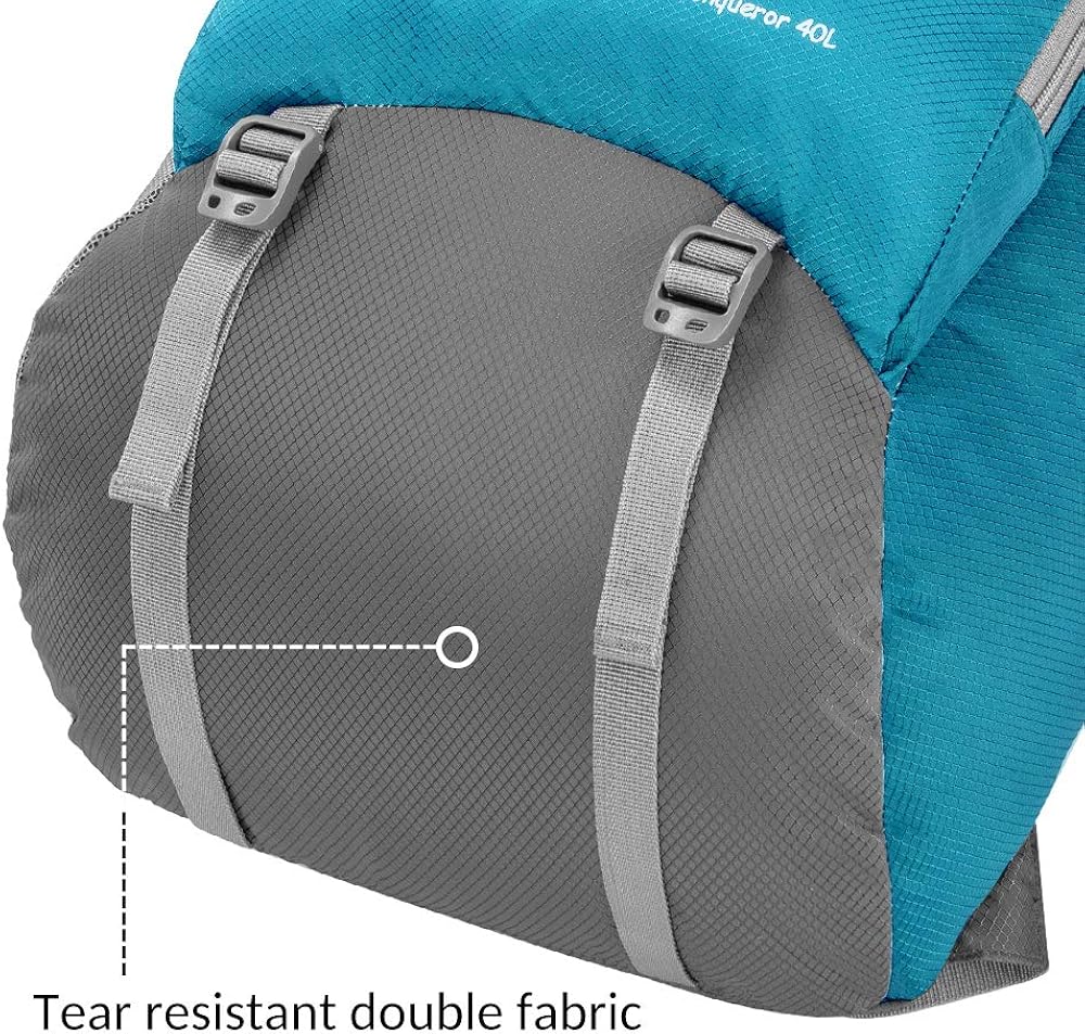 ZOMAKE 40L Hiking Backpack, Lightweight Water Resistant Backpack Durable Travel Daypack