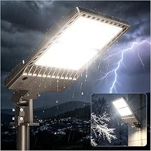 320W LED Parking Lot Light with Photocell, UL Listed 48000LM 320W/256W/192W & 5700K/5000K/4000K,100-277V Arm & Slip Fitter 2in1 Mount IP65 Outdoor Commercial Street Lights for Area,Yard,Garage,Stadium