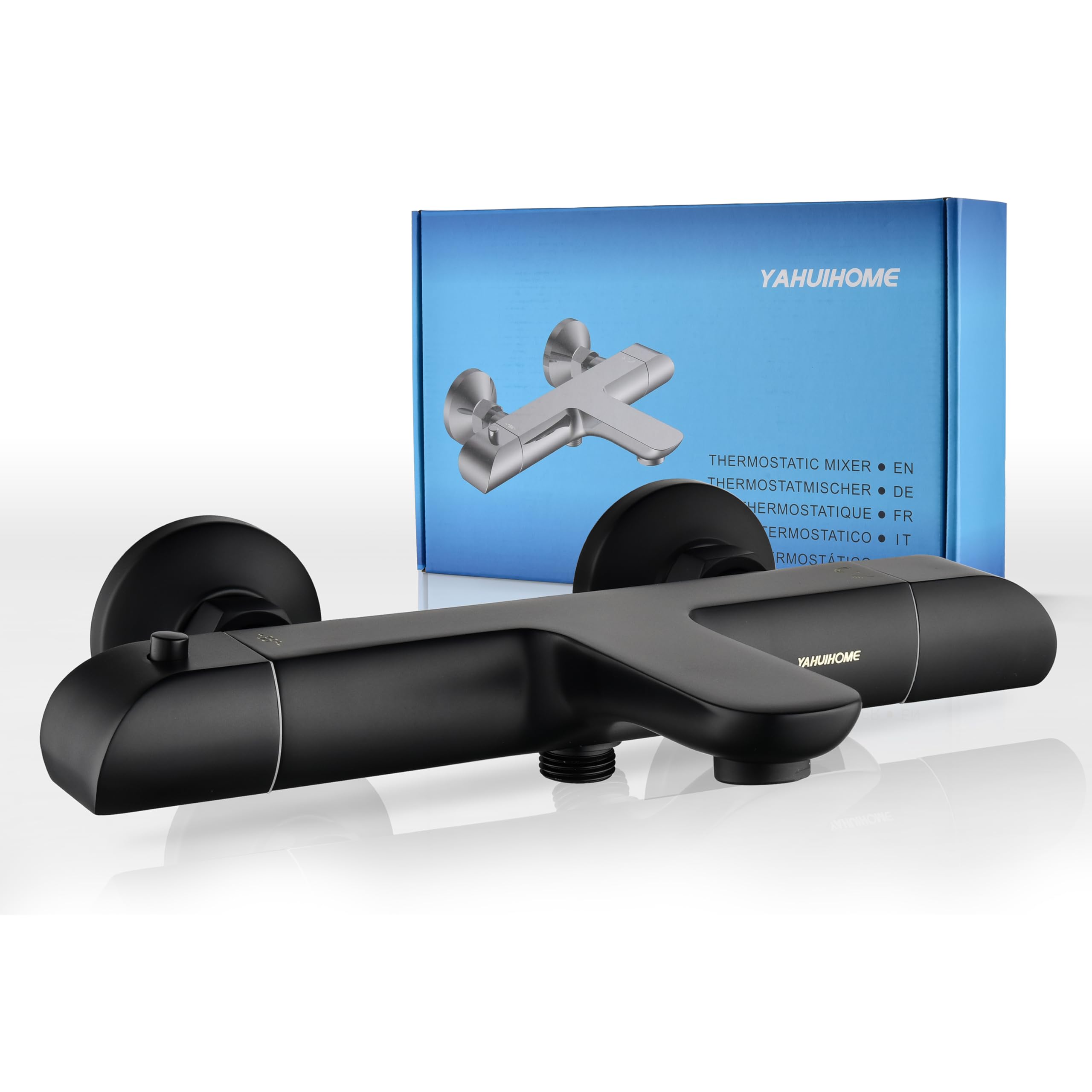 Grifos de Ducha Termostatico Grifo Termostatico Ducha Grifos de Bañera Grifos de Ducha y Bañeras Juegos de Grifería Para Bañera y Ducha Negro