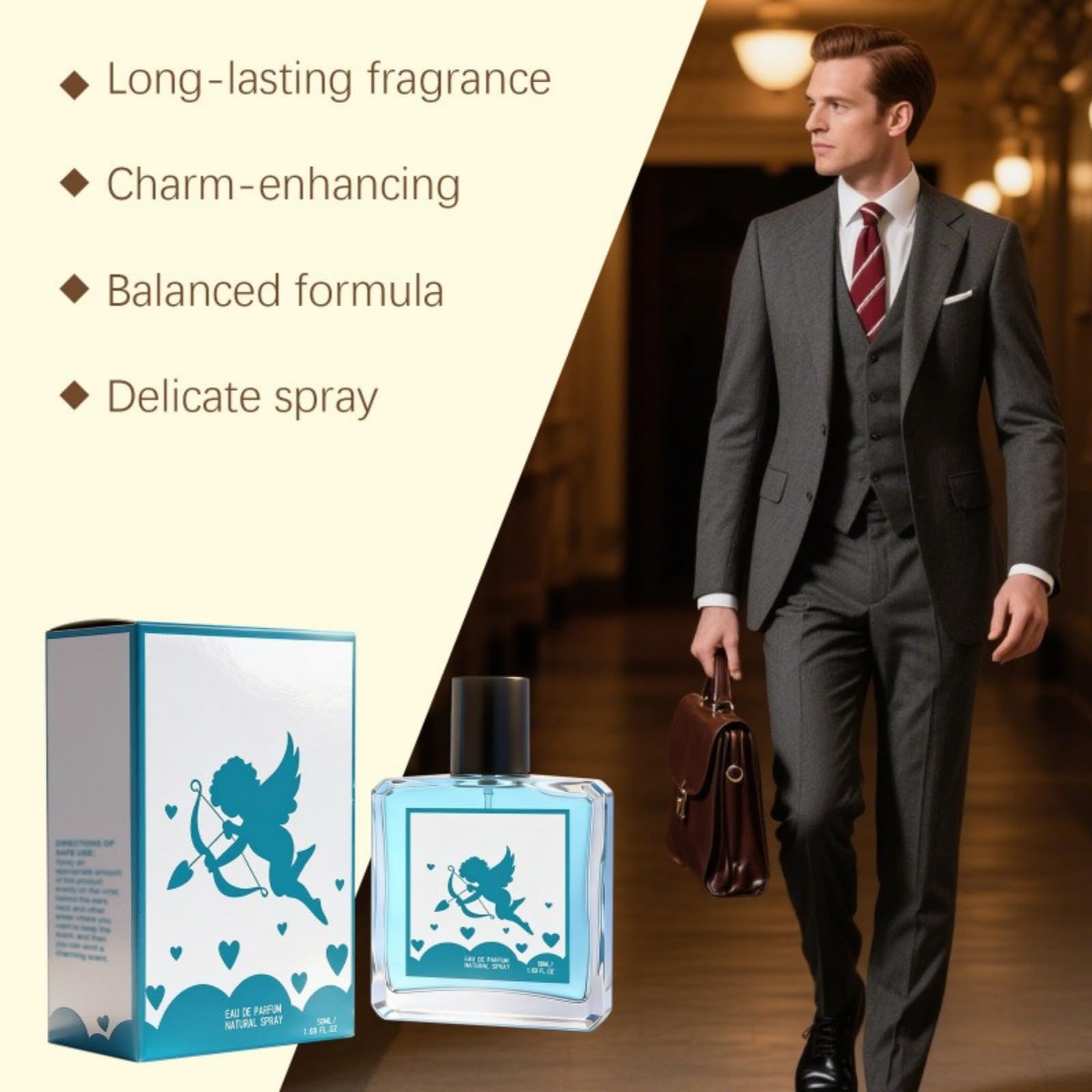 Fragranza Feromone da uomo, profumo al faromone da uomo, profumo feromone per donna, profumi ai feromoni per attrarre gli uomini, profumo di olio di feromoni a lunga durata, profumi floreali Co