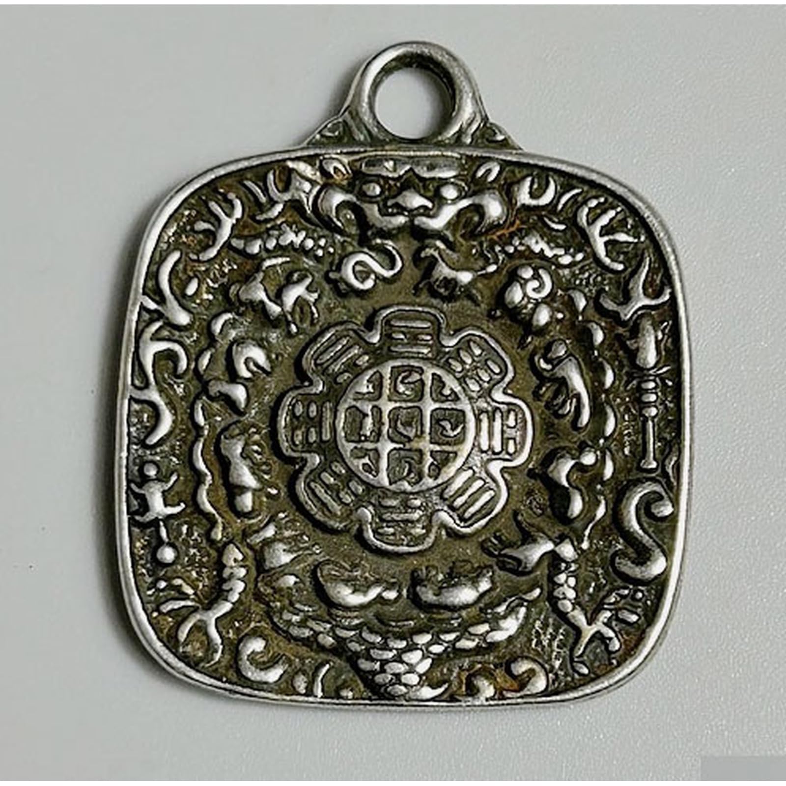 Ręcznie Robiona, Kreatywna Tybetańska Rzeźba Z Amuletem Bagua, Miedziane Drzwi, Posąg Drzwi, Salon, Biurko, Sypialnia, Unikalna Nowa Rzeźba Feng Shui Dla Nowych Właścicieli, 12