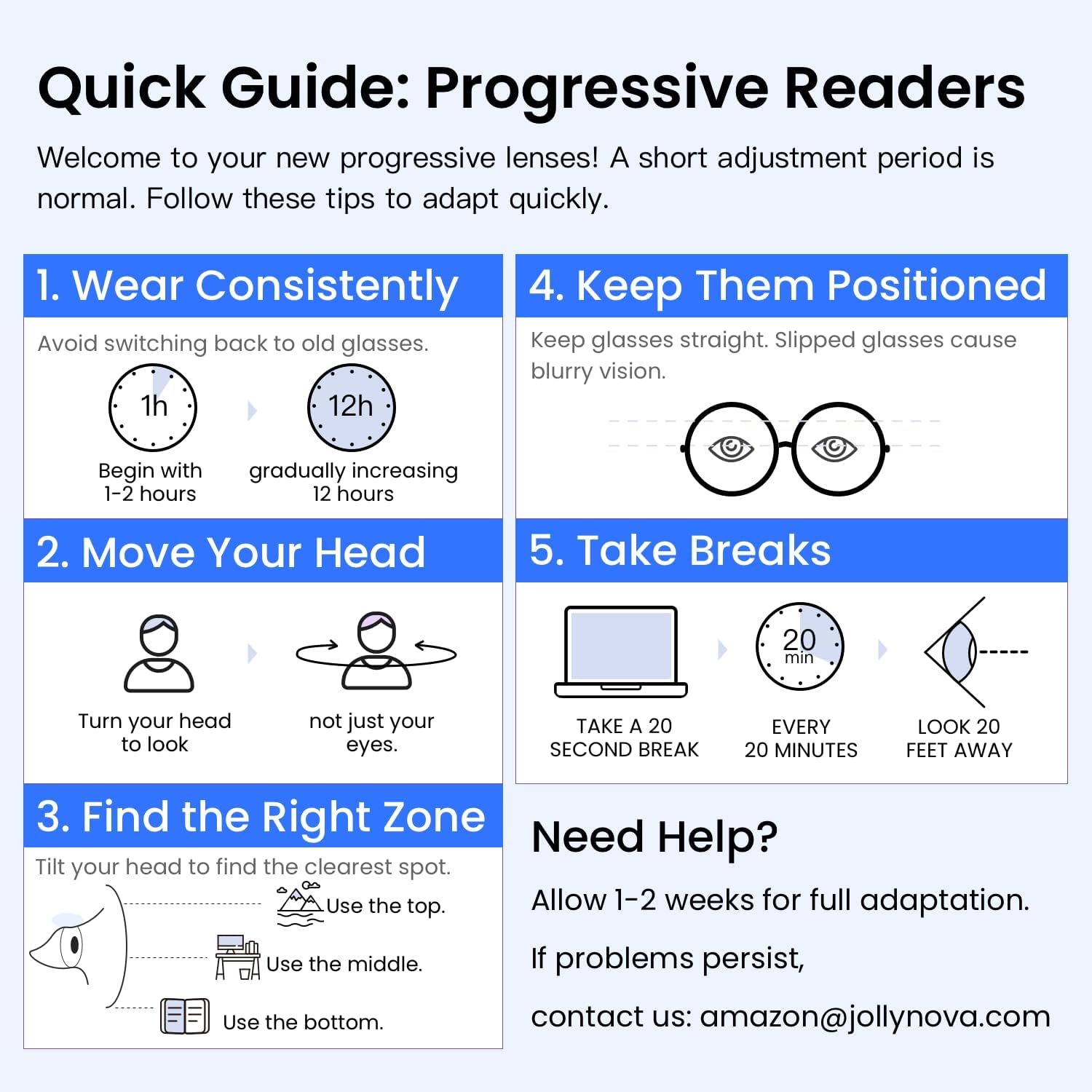 JOLLYNOVA Retro Progressive Multifocal Reading Glasses for Women Men, Metal Round Blue Light Computer Readers (Leopard & Progressive(Top is 0), 2, x) - Image 8