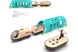 Electric Train for Wooden Track | Perfect for Kids
