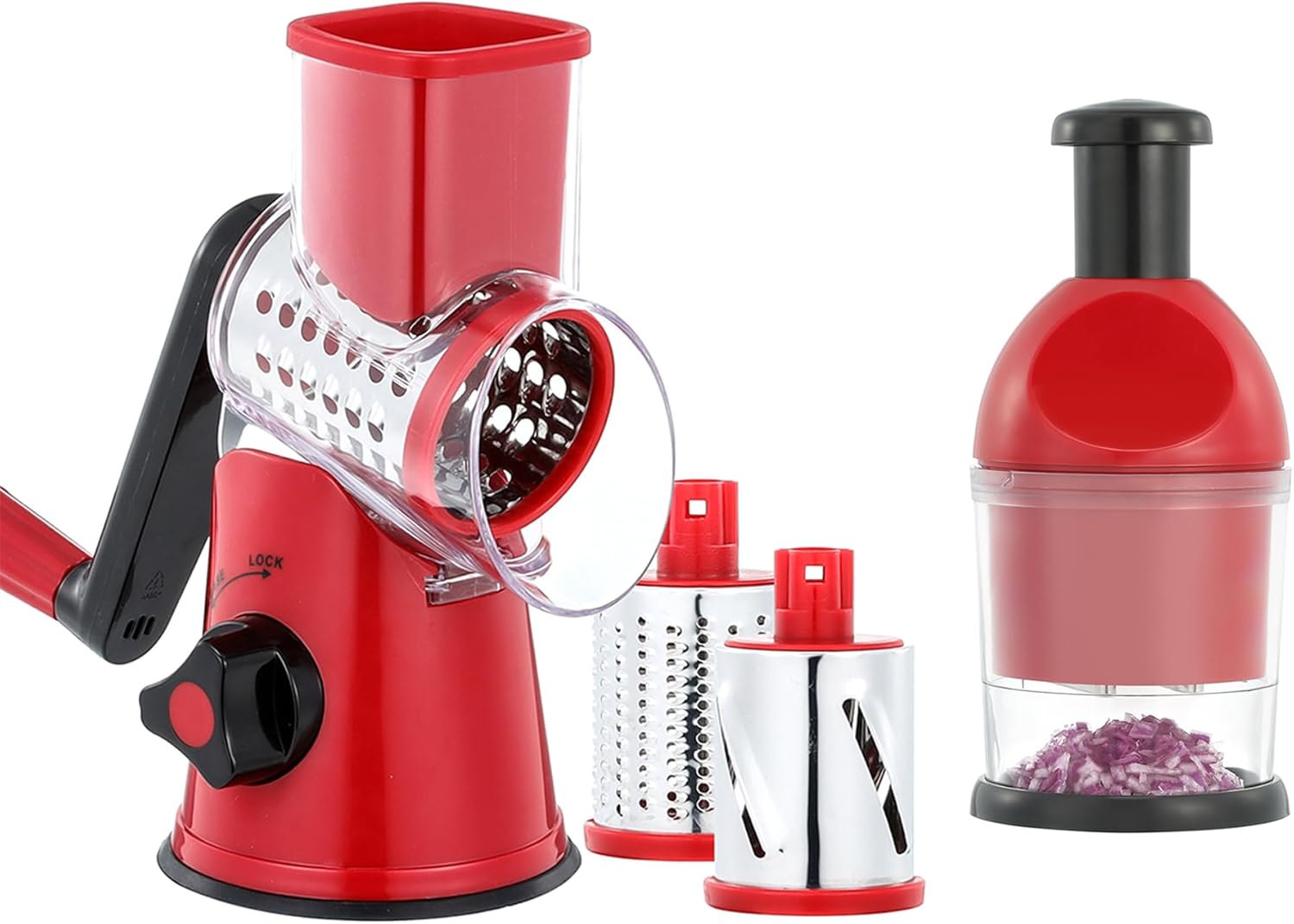 Rotary Grater and Chopper