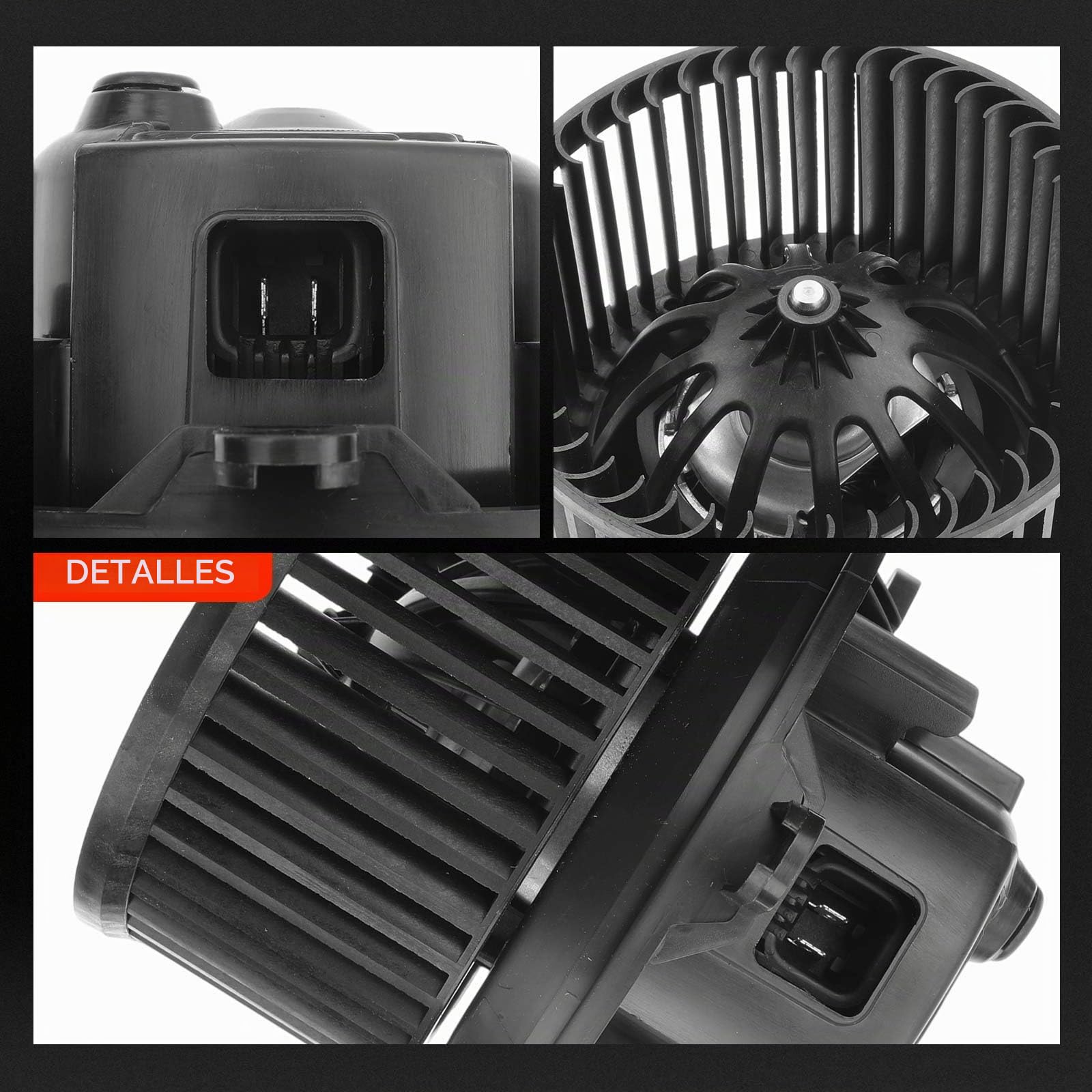 Frankberg Motor del ventilador de calefacción 28301508 | Compatible con: Autobús Vito W638, Furgoneta Vito W638