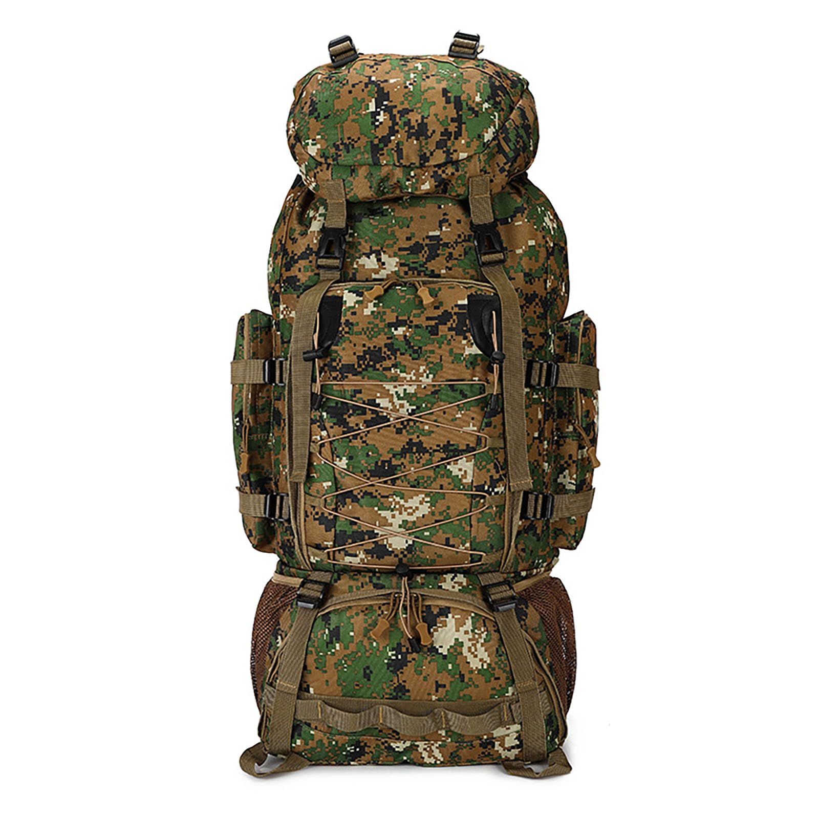 Zaino militare 90 l, zaino da trekking impermeabile, mimetico, zaino tattico da trekking, caccia, grande zaino da viaggio per uomo e donna