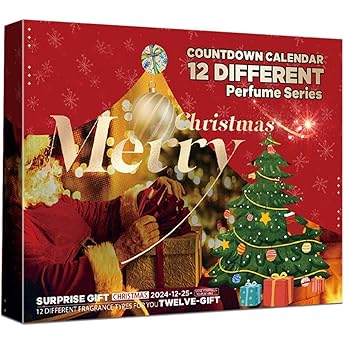Mini Perfume Advent Calendar for Women Perfume Advent Calendar 2025 Pheromone Perfume Woman 12 Pieces Eau de Parfum Contains Fruity Natural Elegance Woody and Floral Chords