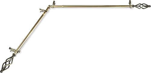 Miniatura 8 de Rod Desyne Juego de barra de cortina individual marquesa