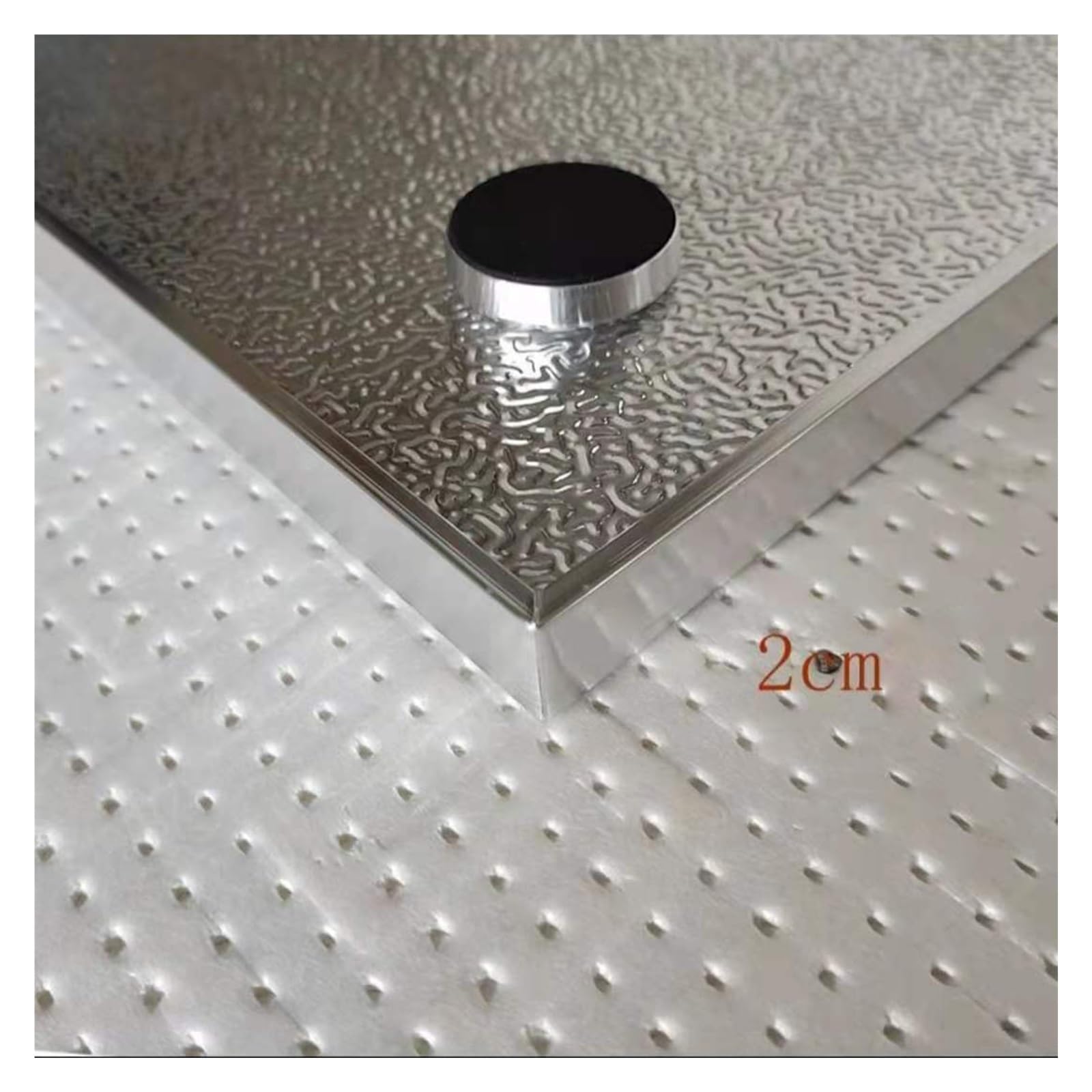 Tapis de protection thermique autocollant et magnétique pour côté réfrigérateur, gril, cuisinière, four, feuille d'aluminium