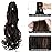 Mitrygreen Claw Clip Ponytail Extension 18 Clip in Wavy Ponytail Hair extensions Long Pony Tails for Women Extensions Dark Brown Mix Light Auburn Wave Hairpiece