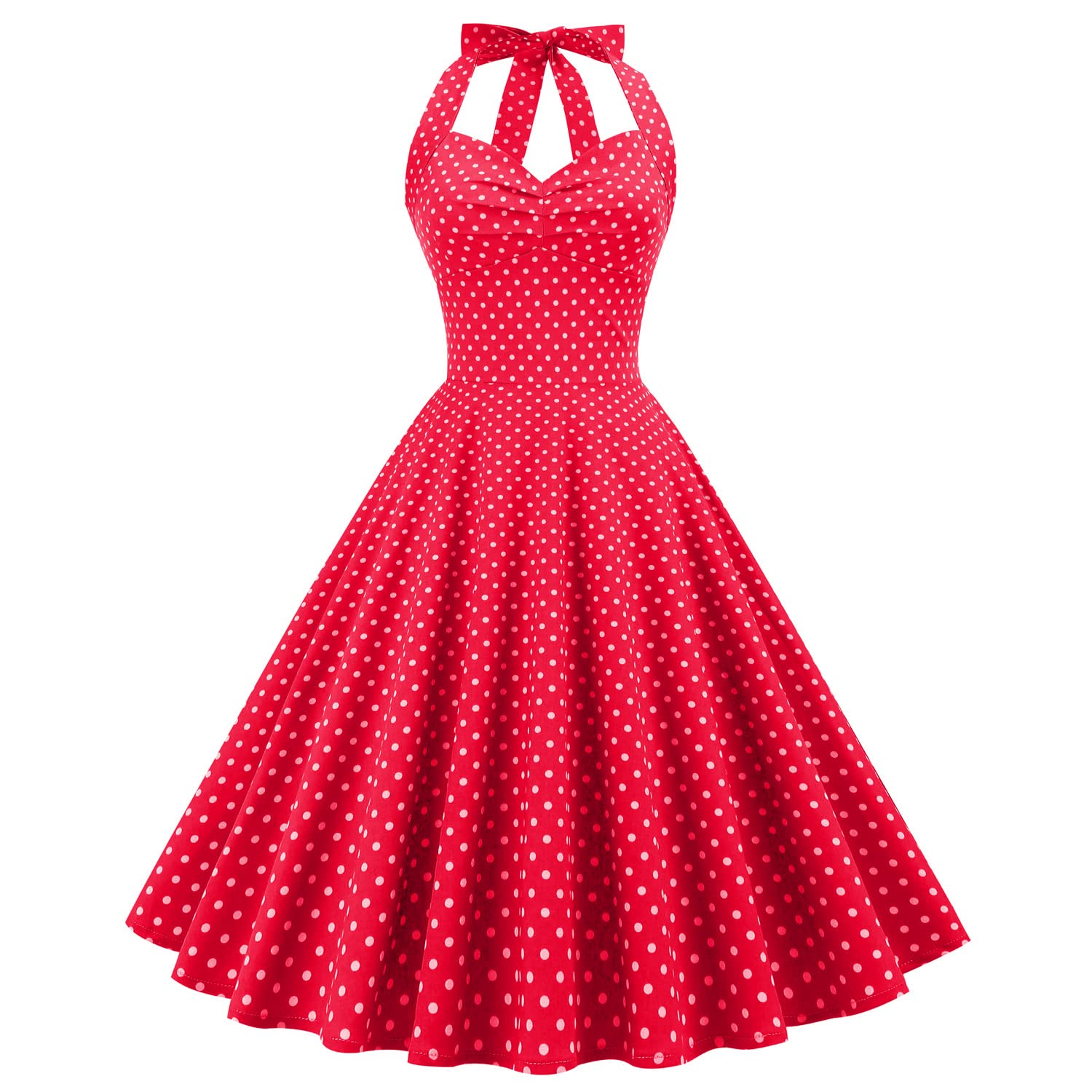 1950s Dresses for Women Vintage Retro Cocktail Party Swing Dresses