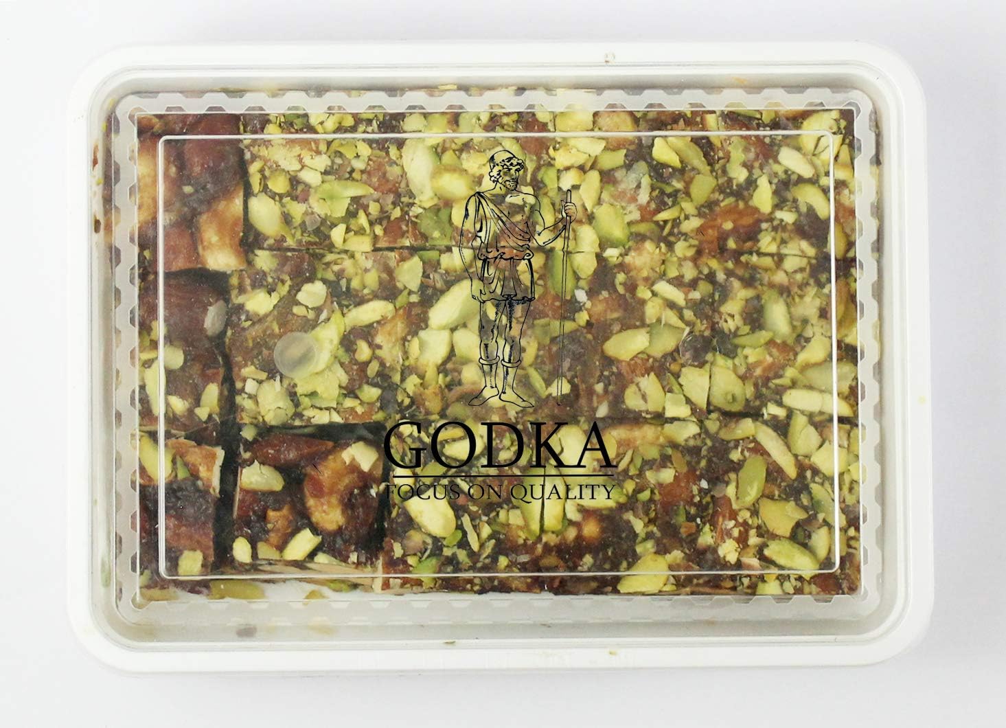 Godka Dry Fruits Sugarfree Dates Barfi/Khajoor Dryfruit Chikki/Kaju Badam Chikki/Energy Bite & Healthy Snacks with Goodness of Dry Fruits,250 gm