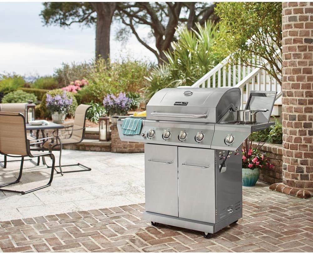 Hongso 14 9/16" Grill Heat Plates for nexgrill Replacement Parts 4 Burner 720-0830H 720-0925PG 720-0830X 720-0925P 720-0789h, Grillmaster 720-0697 720-0737, Kenmore 720-0830A 122.33492410 Gas Molels