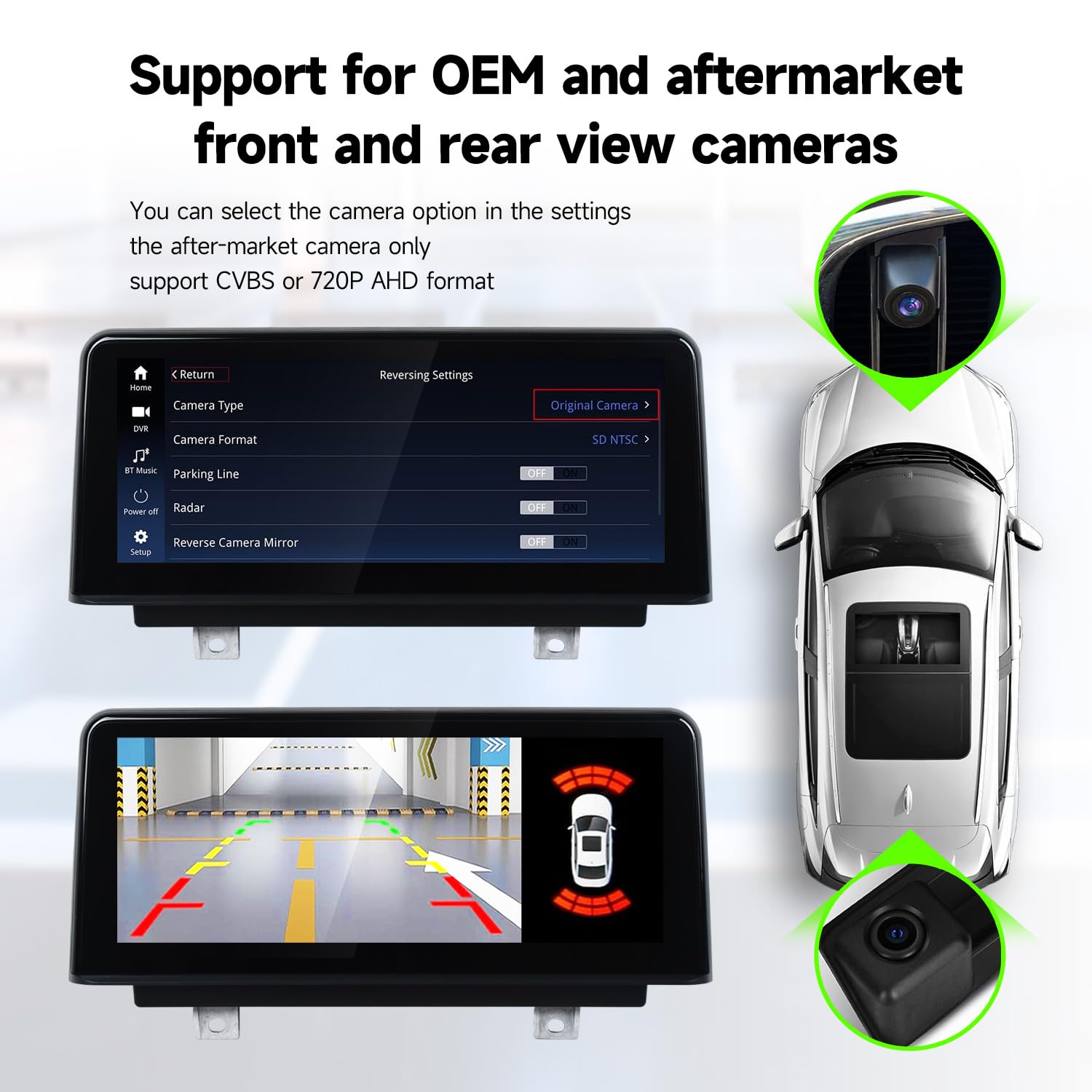 VIBEX 10,25 pollici Autoradio Carplay Wireless & Android Auto Wireless per BMW 1 2 serie F20/F21/F22/F23 2012-2016 con sistema NBT, Touchscreen Stereo Ricevitore con AirPlay Link, Siri